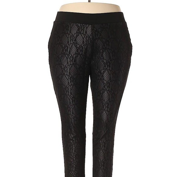 Maurices Lace Leggings - Picture 2 of 6